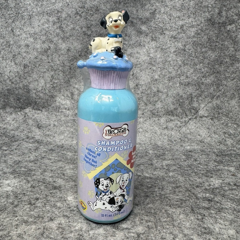 Vintage 102 Dalmatians Shampoo & Conditioner Sealed New 11oz Bubblegum 90s USA